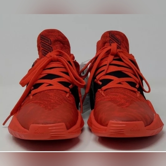 Adidas Harden Vol. 4 Basketball Shoes Red Black EF0999 Men USA Size 7 New main image 8